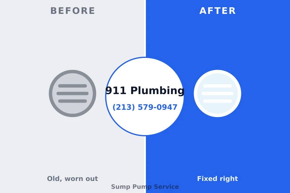 Before and after: plumbing company Ashland, VA